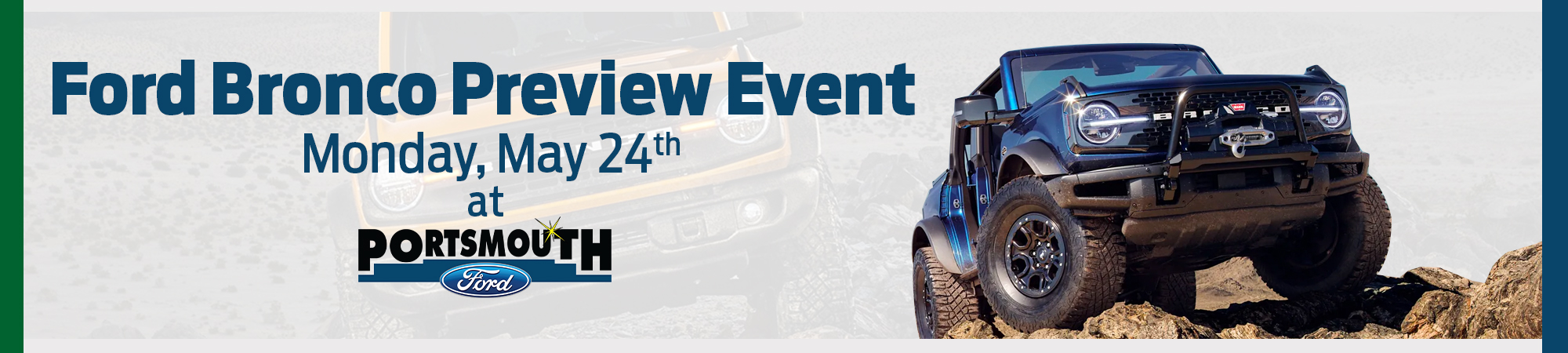 Ford Bronco preview event