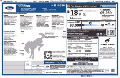 2024 Ford Bronco Black Diamond