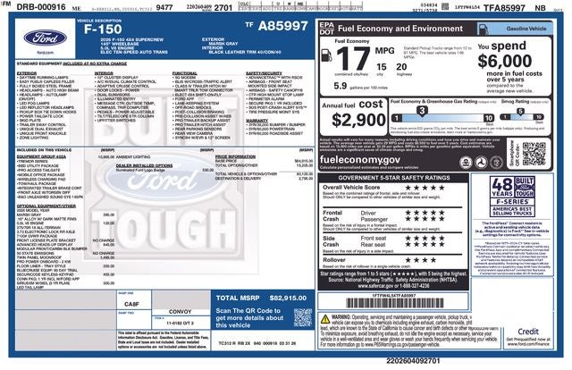 2026 Ford F-150 Tremor