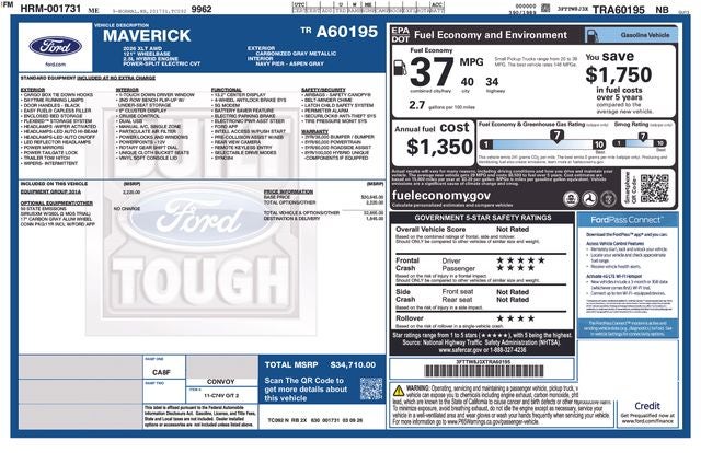 2026 Ford Maverick XLT