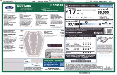 2025 Ford Mustang Dark Horse