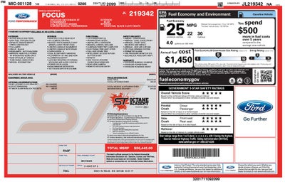 2018 Ford Focus ST