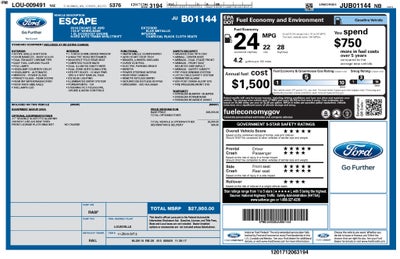 2018 Ford Escape SE
