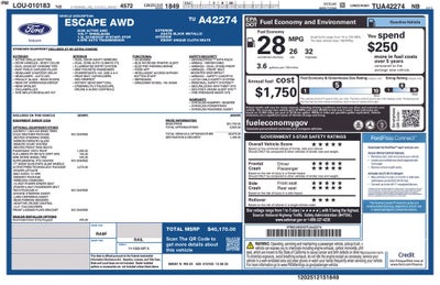 2026 Ford Escape Active