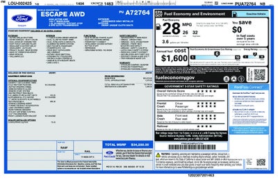 2023 Ford Escape Active
