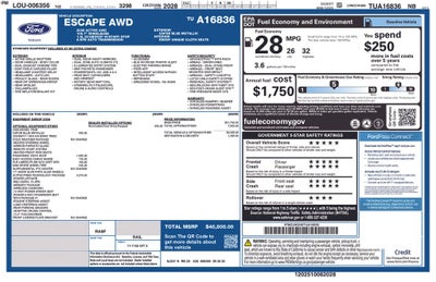 2026 Ford Escape Active