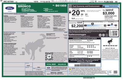 2023 Ford Bronco Big Bend