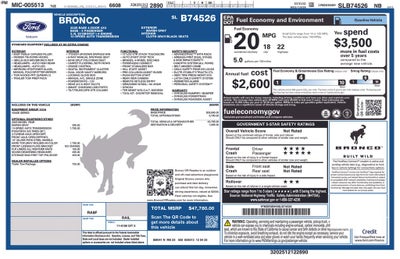 2025 Ford Bronco Base