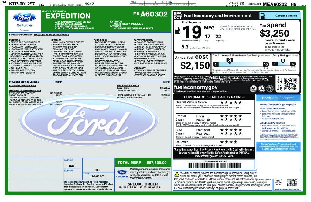 2021 Ford Expedition Limited