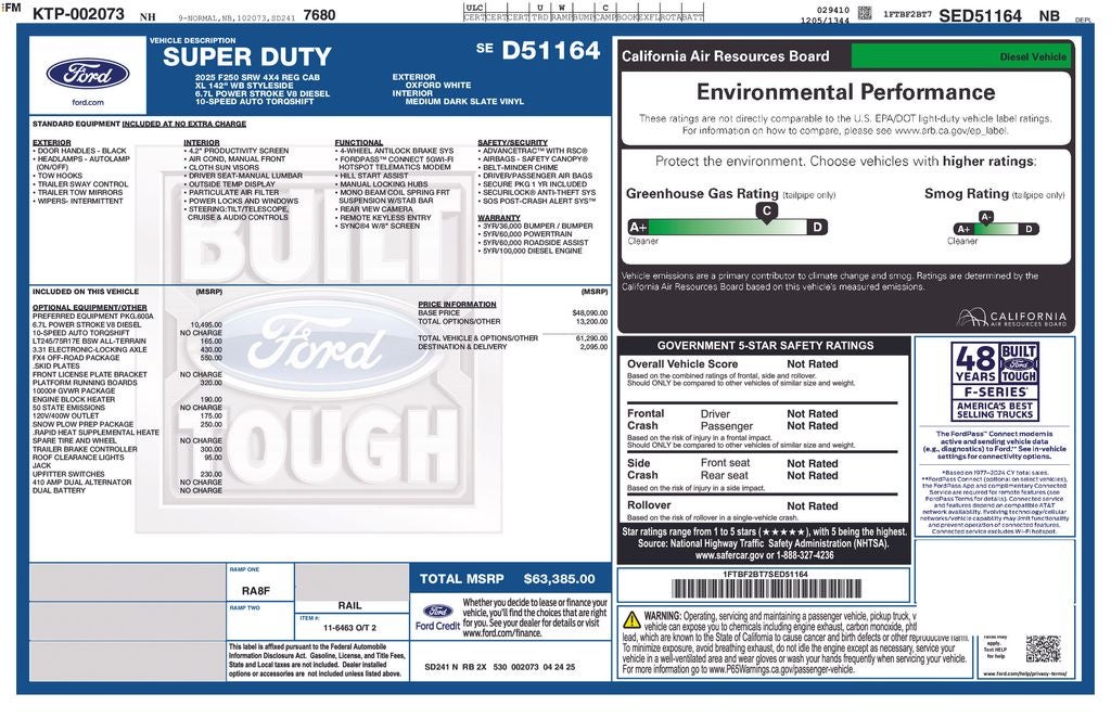 2025 Ford F-250SD XLT