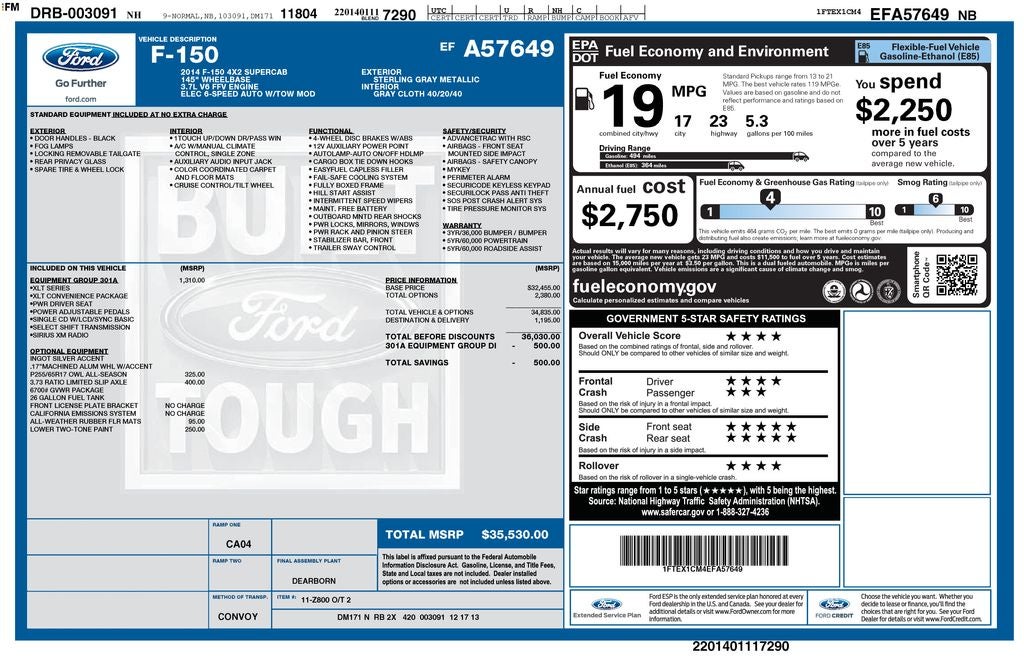 2014 Ford F-150 XLT