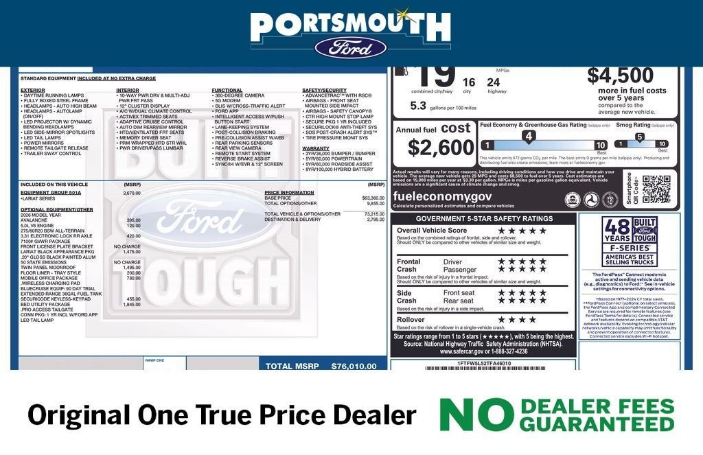 2026 Ford F-150 Lariat