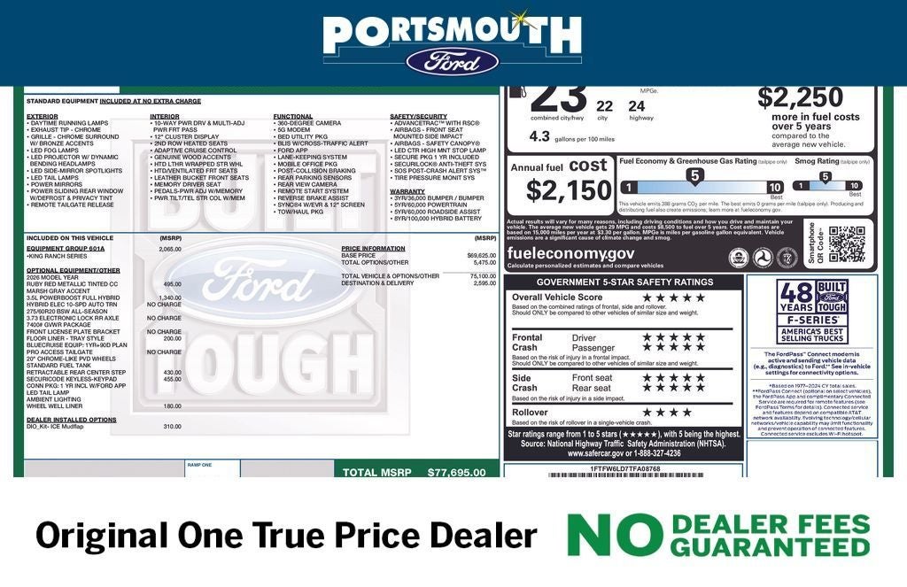 2026 Ford F-150 King Ranch