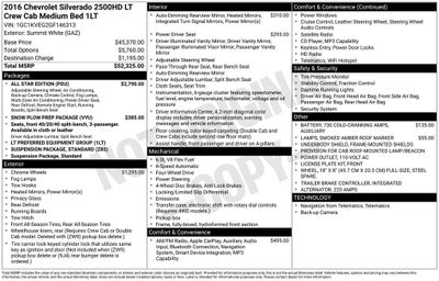 2016 Chevrolet Silverado 2500HD LT