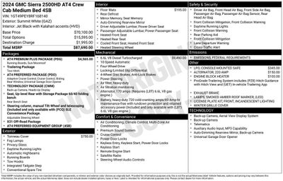 2024 GMC Sierra 2500HD AT4