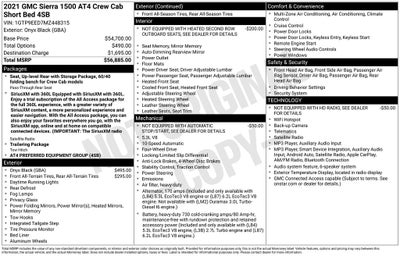 2021 GMC Sierra 1500 AT4