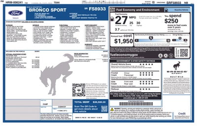 2025 Ford Bronco Sport Big Bend