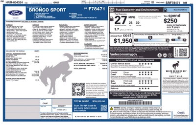 2025 Ford Bronco Sport Big Bend