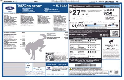 2025 Ford Bronco Sport Outer Banks