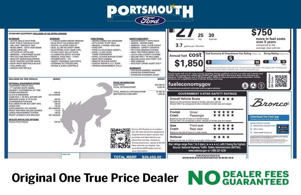 2026 Ford Bronco Sport Heritage