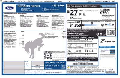 2026 Ford Bronco Sport Heritage