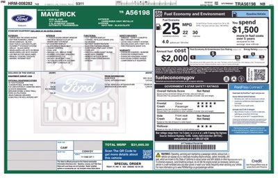 2026 Ford Maverick XL