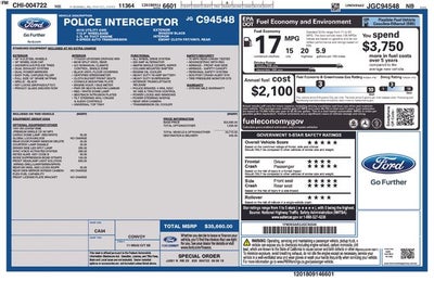 2018 Ford Utility Police Interceptor Base