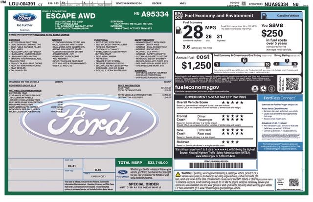 2022 Ford Escape SEL