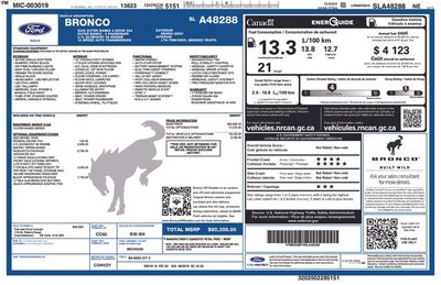 2025 Ford Bronco Outer Banks w/ Sasquatch Pkg.