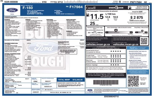 2023 Ford F-150 XLT Crew Cab