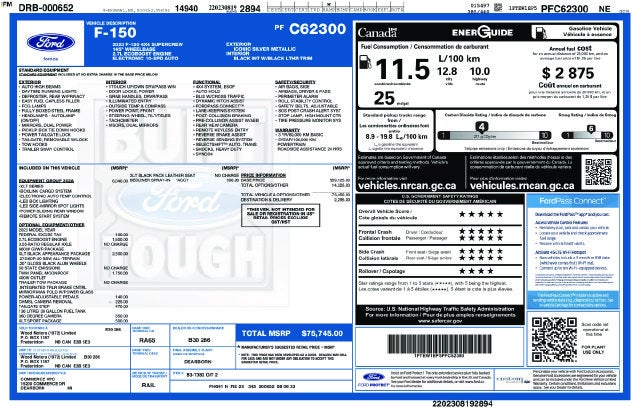 2023 Ford F-150 XLT Crew Cab w/ Leather