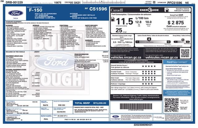 2023 Ford F-150 Crew Cab