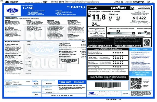 2024 Ford F-150 XLT Crew Cab