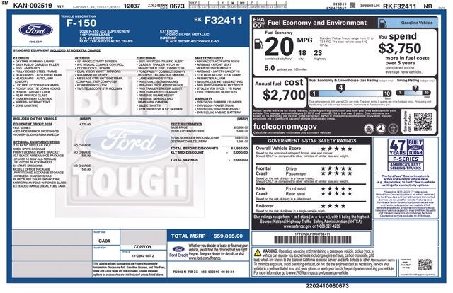 2024 Ford F-150 XLT Crew Cab
