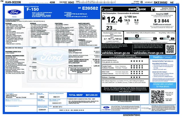 2025 Ford F-150 Lariat Crew Cab