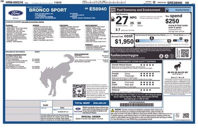 2025 Ford Bronco Sport Outer Banks