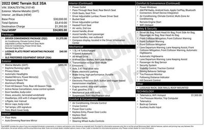 2022 GMC Terrain SLE