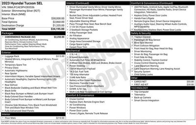 2023 Hyundai Tucson SEL