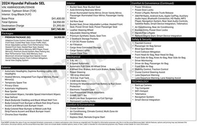 2024 Hyundai Palisade SEL