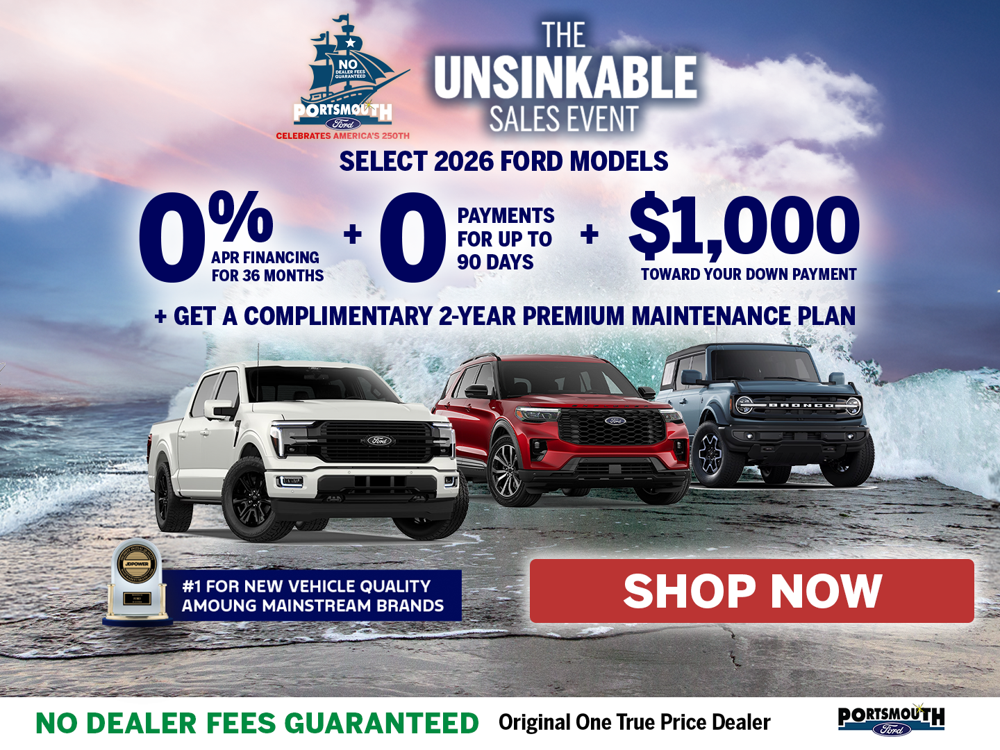 SELECT 2026 FORD MODELS