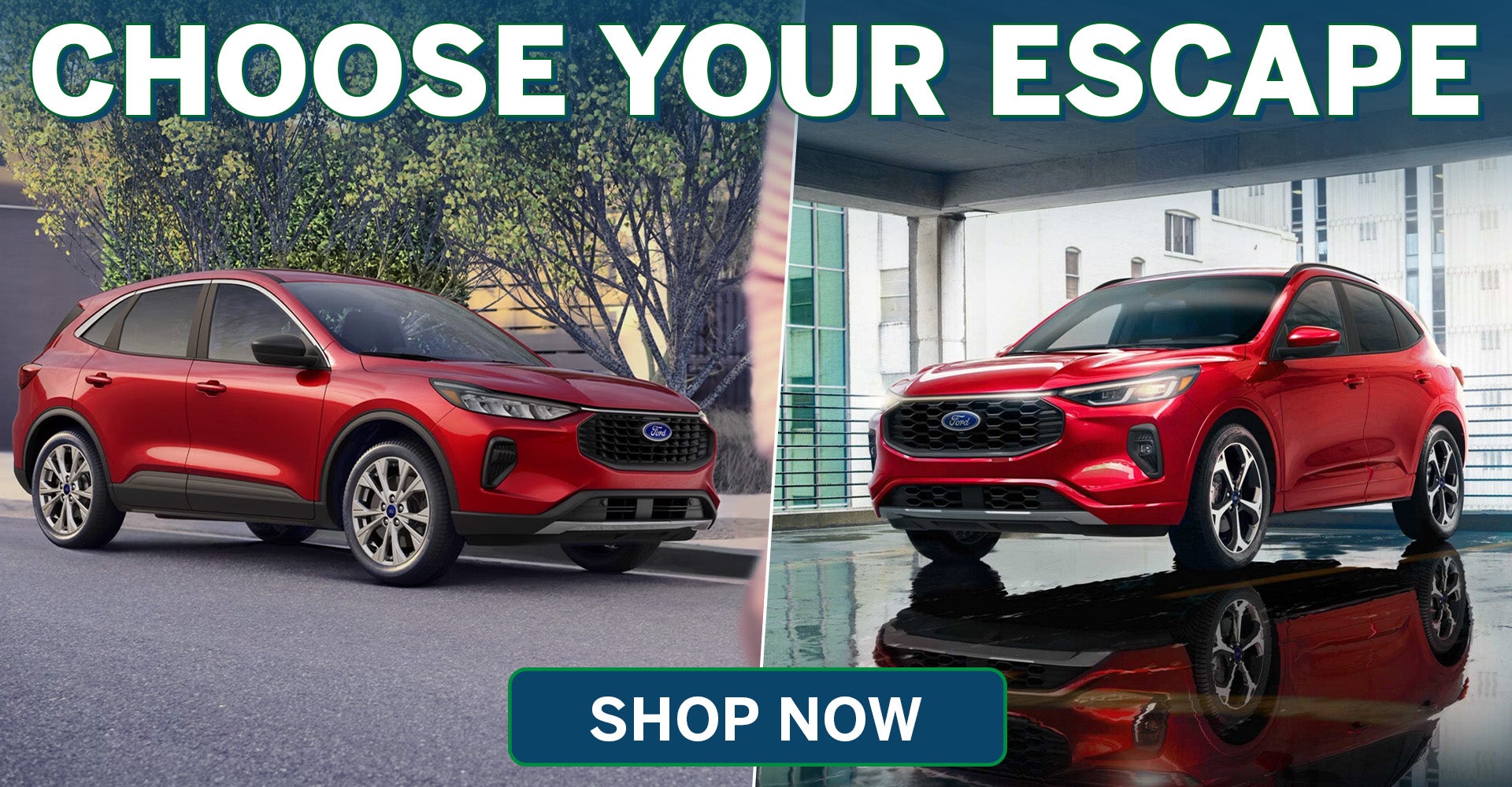Ford Escape Active vs. Ford Escape ST Line